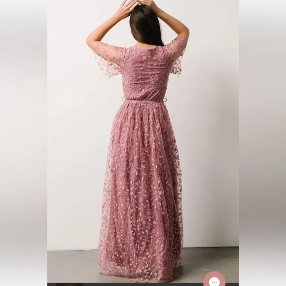 Marseille Embossed Maxi Dress - Picture 3 of 8